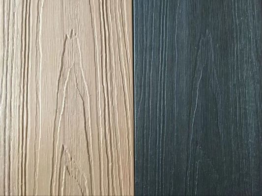 146 X 31mm WPC সলিড ডেকিং 31mm ওয়াক ওয়ে ডেকিং কাঠ প্লাস্টিক কম্পোজিট